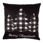 Clayre & Eef | Kussenhoes Zwart Wit 45x45 cm | BWX23 Clayre & Eef | Kussenhoes Zwart Wit 45x45 cm | BWX23