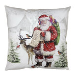 Clayre & Eef | Kussenhoes Wit, Rood 45x45 cm | KT021.320 Clayre & Eef | Kussenhoes Wit, Rood 45x45 cm | KT021.320