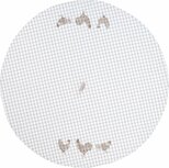 Clayre & Eef | Theedoek Beige, ø 80 cm | csc48n Clayre & Eef | Theedoek Beige, ø 80 cm | csc48n