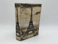 Eifeltoren Parijs Boekenkluis decoratieboek opbergdoos 24 cm x 15,5 cm vintage bruin | 527549 | Home Sweet Home Eifeltoren Parijs Boekenkluis decoratieboek opbergdoos 24 cm x 15,5 cm vintage bruin | 527549 | Home Sweet Home