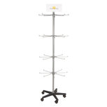 Clayre & Eef | Display molen Zwart ø 56x170 cm | 5HD0005 Clayre & Eef | Display molen Zwart ø 56x170 cm | 5HD0005