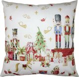 Clayre & Eef | Kussenhoes Beige Bruin 45x45 cm | KT021.327 Clayre & Eef | Kussenhoes Beige Bruin 45x45 cm | KT021.327