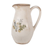 Clayre & Eef | Decoratieve Schenkkan Beige 17x13x22 cm | 6CE1606M Clayre & Eef | Decoratieve Schenkkan Beige 17x13x22 cm | 6CE1606M