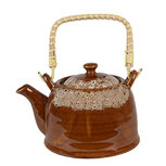 Clayre & Eef | Theepot Bruin ø 14x12 cm / 750 ml | 6CETE0139 Clayre & Eef | Theepot Bruin ø 14x12 cm / 750 ml | 6CETE0139