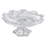 Clayre & Eef | Serveerschaal Transparant ø 23x11 cm | 6GL4431 Clayre & Eef | Serveerschaal Transparant ø 23x11 cm | 6GL4431