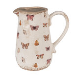 Clayre & Eef | Decoratieve Schenkkan Beige 16x12x18 cm | 6CE1663M Clayre & Eef | Decoratieve Schenkkan Beige 16x12x18 cm | 6CE1663M