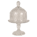 Clayre & Eef | Stolp Transparant ø 11x17 cm | 6GL4393