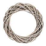 Clayre & Eef | Decoratie Krans Bruin ø 40x7 cm | 6RO0600M