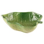 Dekoratief | Schaaltje blad, groen, porselein, 18x13x5cm | A240011 Dekoratief | Schaaltje blad, groen, porselein, 18x13x5cm | A240011