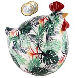 Dekoratief | Kip 'Modern Art Tropical', resina, 18x14x18cm | A240700 Dekoratief | Kip 'Modern Art Tropical', resina, 18x14x18cm | A240700