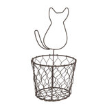 Clayre & Eef | Mand Kat Bruin ø 13x25 cm | 6Y5487 Clayre & Eef | Mand Kat Bruin ø 13x25 cm | 6Y5487