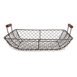 Clayre & Eef | Mandje Bruin 32x26x8/12 cm | 6Y5526 Clayre & Eef | Mandje Bruin 32x26x8/12 cm | 6Y5526