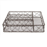 Clayre & Eef | Bestekbak Bruin 31x25x7 cm | 6Y5527