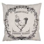 Clayre & Eef | Kussenhoes  45x45 cm | RFL23 Clayre & Eef | Kussenhoes  45x45 cm | RFL23