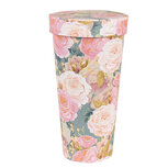 Clayre & Eef | Opbergdoos Roze ø 9x18 cm | 65454