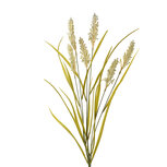 Clayre & Eef | Kunstbloem Wit Groen 15x5x85 cm | 5PL0065