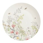 Clayre & Eef | Servies Dinerbord Wit ø 26x2 cm | WFFFP