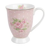 Clayre & Eef | Mok Roze 12x8x10 cm / 300 ml | SWRMU-2 Clayre & Eef | Mok Roze 12x8x10 cm / 300 ml | SWRMU-2