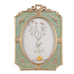 Clayre & Eef | Fotolijst Groen Goudkleurig 16x2x24 cm / 13x18 cm | 2F1154 Clayre & Eef | Fotolijst Groen Goudkleurig 16x2x24 cm / 13x18 cm | 2F1154