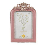 Clayre & Eef | Fotolijst Roze Zilverkleurig 16x2x23 cm / 13x18 cm | 2F1104 Clayre & Eef | Fotolijst Roze Zilverkleurig 16x2x23 cm / 13x18 cm | 2F1104