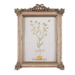 Clayre & Eef | Fotolijst Goudkleurig Bruin 15x2x22 cm / 10x15 cm | 2F1112 Clayre & Eef | Fotolijst Goudkleurig Bruin 15x2x22 cm / 10x15 cm | 2F1112