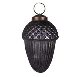 Clayre & Eef | Kerstbal Grijs ø 5x9 cm | 6GL4699 Clayre & Eef | Kerstbal Grijs ø 5x9 cm | 6GL4699