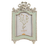 Clayre & Eef | Fotolijst Groen Zilverkleurig 14x2x24 cm / 10x15 cm | 2F1121 Clayre & Eef | Fotolijst Groen Zilverkleurig 14x2x24 cm / 10x15 cm | 2F1121