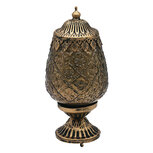 Clayre & Eef | Decoratie met LED Bruin ø 8x19 cm | 6GL4590 Clayre & Eef | Decoratie met LED Bruin ø 8x19 cm | 6GL4590