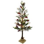 Dekoratief | Decoratieboom 'Canadian Berry', 36 LED, 120cm | A245005 Dekoratief | Decoratieboom 'Canadian Berry', 36 LED, 120cm | A245005