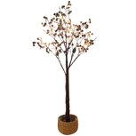 Dekoratief | Decoratieboom 'Brown Blush', 48 LED, 137cm | A245017 Dekoratief | Decoratieboom 'Brown Blush', 48 LED, 137cm | A245017