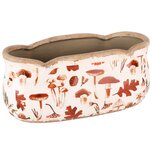 Dekoratief | Bloempot ovaal 'Autumn Treasures', keramiek, 25x12x12cm | A245301 Dekoratief | Bloempot ovaal 'Autumn Treasures', keramiek, 25x12x12cm | A245301