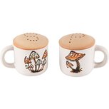 Dekoratief | Duo peper/zout 'Mushroom Mood', wit, keramiek, 11x8x8cm | A245497 Dekoratief | Duo peper/zout 'Mushroom Mood', wit, keramiek, 11x8x8cm | A245497