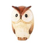 Dekoratief | Uil, beige/bruin, keramiek, 12x10x18cm | A245665 Dekoratief | Uil, beige/bruin, keramiek, 12x10x18cm | A245665