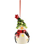 Dekoratief | Hanger sneeuwman, dolomiet, LED, 5x4x10cm | A245752 Dekoratief | Hanger sneeuwman, dolomiet, LED, 5x4x10cm | A245752