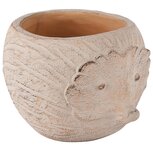 Dekoratief | Bloempot egel, grijs, cement, 15x12x10cm | A245830 Dekoratief | Bloempot egel, grijs, cement, 15x12x10cm | A245830