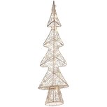 Dekoratief | Deco boom 'Wired', goud, LED, 21x9x68cm | A245860 Dekoratief | Deco boom 'Wired', goud, LED, 21x9x68cm | A245860