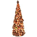Dekoratief | Herfstboompje m/dennenappels, resina, 13x13x31cm | A245903 Dekoratief | Herfstboompje m/dennenappels, resina, 13x13x31cm | A245903