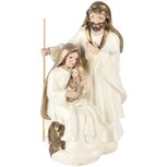 Dekoratief | Ensembel kerststalfiguren, wit, resina, 10x7x16cm | A245927 Dekoratief | Ensembel kerststalfiguren, wit, resina, 10x7x16cm | A245927
