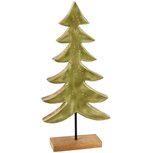 Dekoratief | Deco boom op voet, naturel/groen, hout/enamel, 15x4x45cm | A248086 Dekoratief | Deco boom op voet, naturel/groen, hout/enamel, 15x4x45cm | A248086