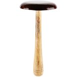 Dekoratief | Paddenstoel 'Chestnut Brown', hout/enamel, 18x18x55cm | A248107 Dekoratief | Paddenstoel 'Chestnut Brown', hout/enamel, 18x18x55cm | A248107