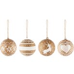 Dekoratief | Hanger bal m/hartje/hert, karton, naturel/wit, 7x7x7cm, 4ass. | A248190 Dekoratief | Hanger bal m/hartje/hert, karton, naturel/wit, 7x7x7cm, 4ass. | A248190