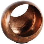 Dekoratief | Theelichthouder open bol 'Copper Cosmos', metaal, 12x8x12cm | A248285 Dekoratief | Theelichthouder open bol 'Copper Cosmos', metaal, 12x8x12cm | A248285