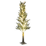 Dekoratief | Decoratieboom 'White Bulbs', groen/wit, pvc, 1500 LED, 200cm | A249045 Dekoratief | Decoratieboom 'White Bulbs', groen/wit, pvc, 1500 LED, 200cm | A249045