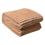 Clayre & Eef | Plaid Beige 180x200 cm | KT060.158BE Clayre & Eef | Plaid Beige 180x200 cm | KT060.158BE