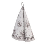 Clayre & Eef | Theedoek Beige Bruin ø 80 cm | GTW48 Clayre & Eef | Theedoek Beige Bruin ø 80 cm | GTW48