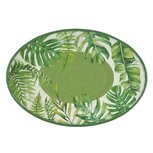 Dekoratief | Dienbord ovaal melamine 'Bali' 35,5x50cm | A201122 Dekoratief | Dienbord ovaal melamine 'Bali' 35,5x50cm | A201122