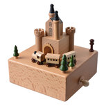 Clayre & Eef | Muziekdoos Beige 11x12x14 cm | 65664 Clayre & Eef | Muziekdoos Beige 11x12x14 cm | 65664