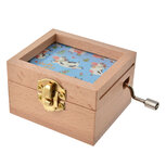 Clayre & Eef | Muziekdoos Blauw Bruin 9x6x4 cm | 65654 Clayre & Eef | Muziekdoos Blauw Bruin 9x6x4 cm | 65654