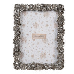 Clayre & Eef | Fotolijst Zilverkleurig 17x2x21 cm / 13x18 cm | 2F1182 Clayre & Eef | Fotolijst Zilverkleurig 17x2x21 cm / 13x18 cm | 2F1182