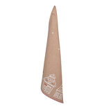 Clayre & Eef | Theedoek Bruin Wit 50x70 cm | GBB42-2 Clayre & Eef | Theedoek Bruin Wit 50x70 cm | GBB42-2